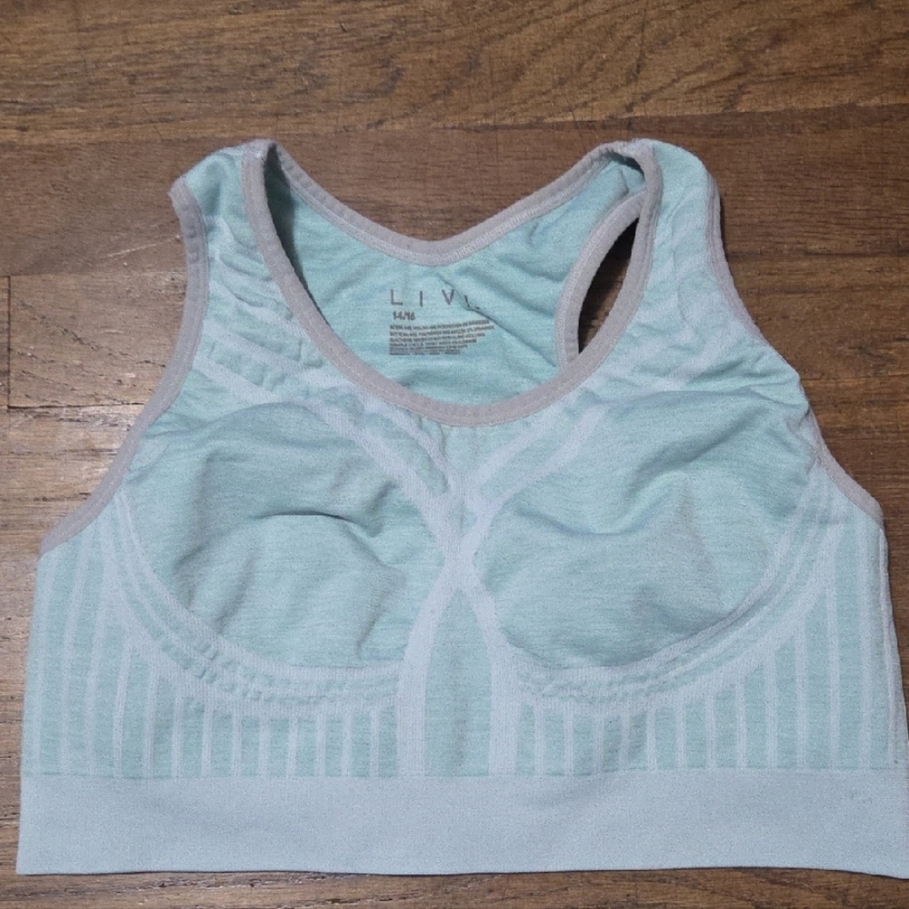 Lane Bryant LIVI Wireless Medium-Impact Seamless Sports Bra